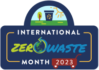 Zero Waste Month temp logo